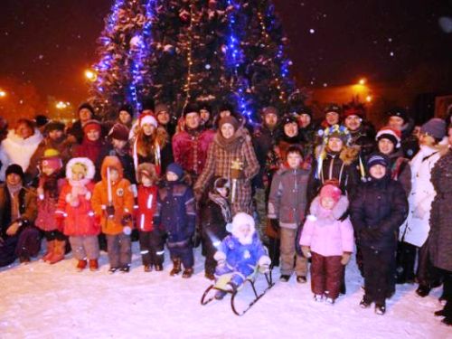 В зоні АТО  активно колядує «Фронтовий вертеп».(ФОТО)